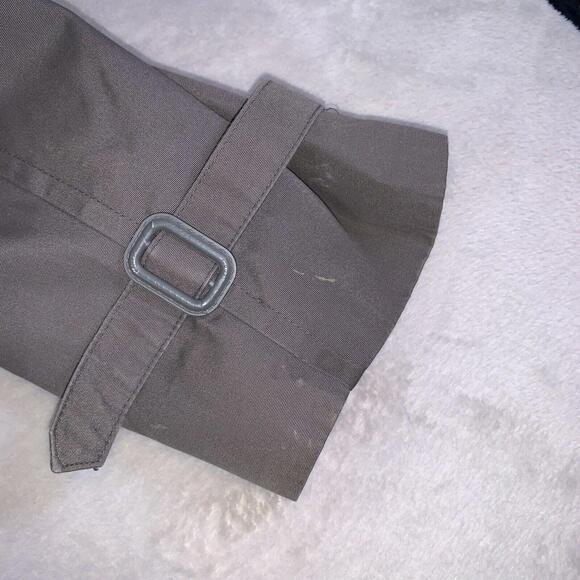 Hill & Archer Long‎ Trench Coat Double Breasted Zip Out Lining Brown Size 44R - Picture 13 of 15